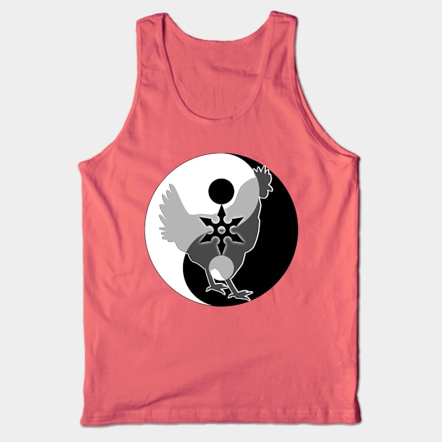 Ninja Hen Tank Top by JoanNinjaHen